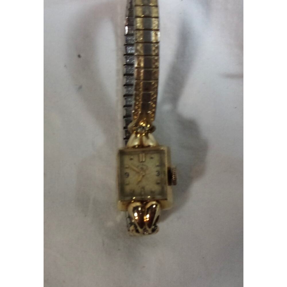 LOT OF THREE VINTAGE LADIES WATCHES-ELGIN dp-ELGIN 23-EVANS SWISS - Picture 6 of 9